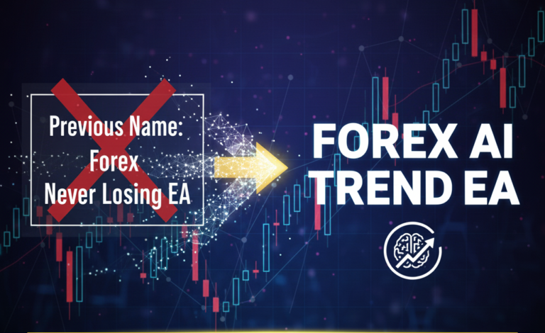 Forex Never Losing EA Is Now Renamed to Forex AI Trend EA