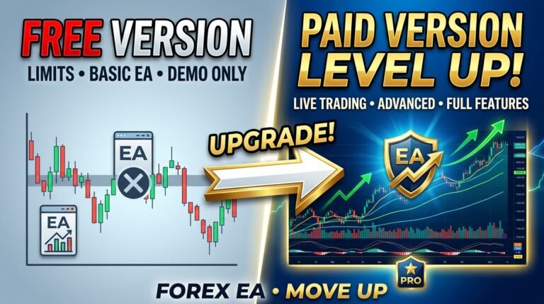 Moving from the Free Version to the Full Version of Our Forex EA