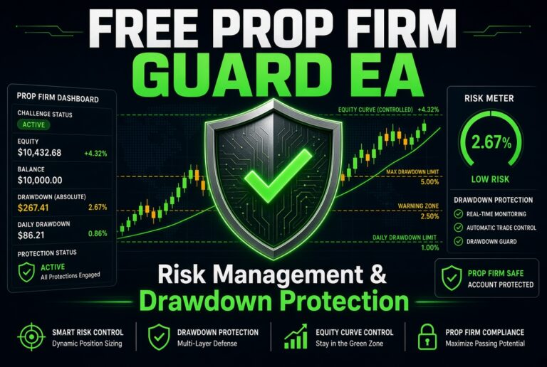 Free Prop Firm Guard MT5 EA – Risk Management & Drawdown Protection
